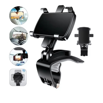 Grip360° Telefonholder: Roterende Telefonstandaard Med Sterk Kompakt Grip