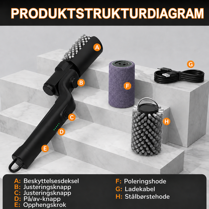 Grillvenn™ – Trådløs elektrisk grillrengører