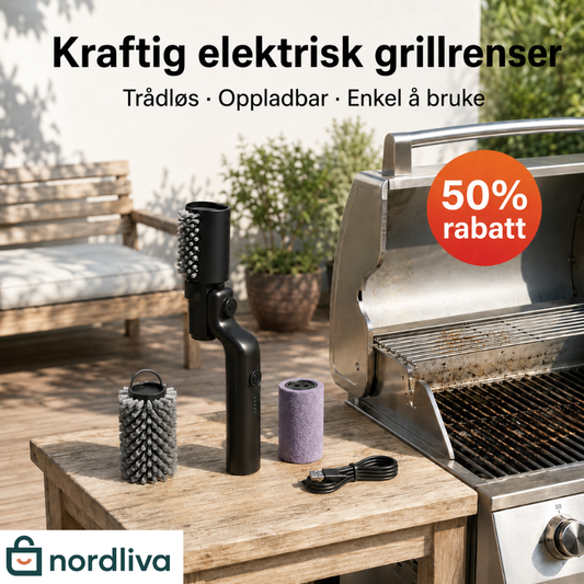 Grillvenn™ – Trådløs elektrisk grillrengører