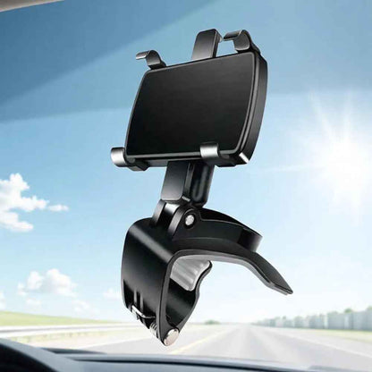 Grip360° Telefonholder: Roterende Telefonstandaard Med Sterk Kompakt Grip