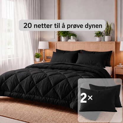 Lysdyne™ | Det hurtigtørkende 2-i-1-dyne som gjør sengetøy overflødig
