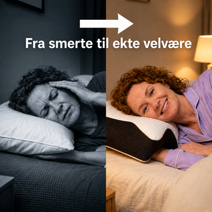 NakkeLett™ – Ergonomisk nakkepute som lindrer smerter i nakke og rygg