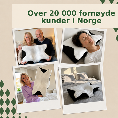 NakkeLett™ – Ergonomisk nakkepute som lindrer smerter i nakke og rygg