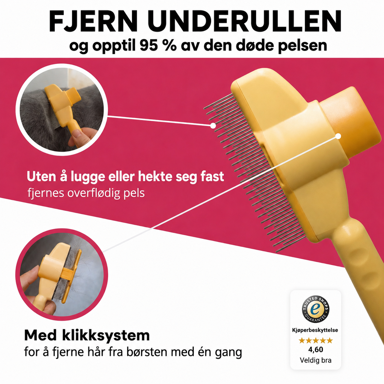 Pelsvenn™ - Kattbørste