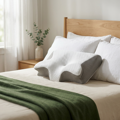 NakkeLett™ – Ergonomisk nakkepute som lindrer smerter i nakke og rygg