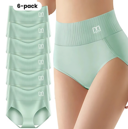 Skaplux™ | 6-Pack Höga Midjetrosor med Formande Effekt for Komfort hele Dagen