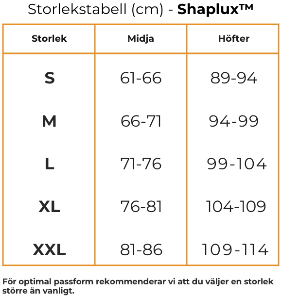 Skaplux™ | 6-Pack Höga Midjetrosor med Formande Effekt for Komfort hele Dagen